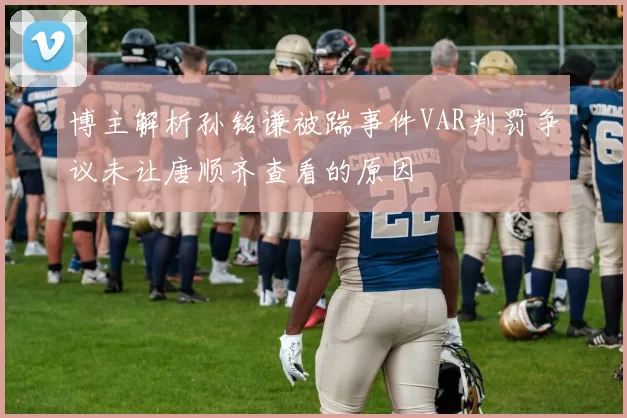 博主解析孙铭谦被踹事件VAR判罚争议未让唐顺齐查看的原因